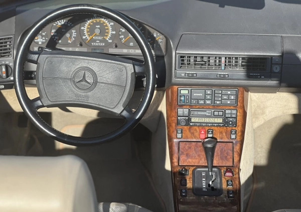 Mercedes-Benz SL cena 82900 przebieg: 182142, rok produkcji 1990 z Otwock małe 407